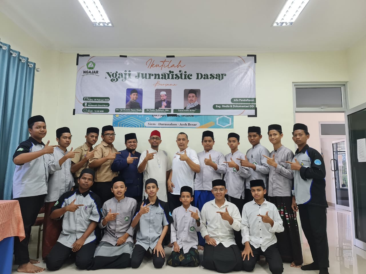 Santri Dayah Darul Ihsan Ikut Pelatihan Jurnalistik Bersama Pemred Serambi Indonesia