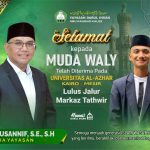 Santri Darul Ihsan, Muda Wali, Lulus Jalur Istimewa ke Universitas Al Azhar